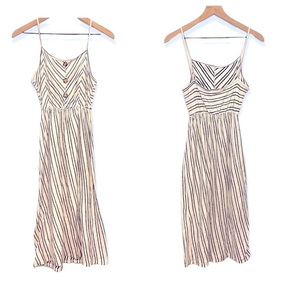 MIDI Stripe dress size small - Picture 1 of 4